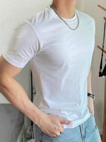 Men T-Shirts - 白色 - 查看 1