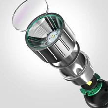 1pc Outdoor Waterproof Windproof Compass With Lighting Function And Usb Dual Arc Multi-Purpose Electric Lighter - Army Green - View 2