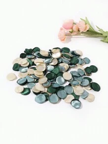 200pcs Mixed Color Artificial Silk Organza Rose Petals For Diy Wedding Party Decoration - Multicolor - View 1