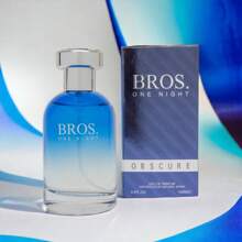 Perfume Fragancia Larga Duracion De Calidad BROS ONE NGHT OBSCURE 100ml Concentración Alta Larga Duración Moscada Masculino - BROS ONE NGHT OBSCURE - Ver 1