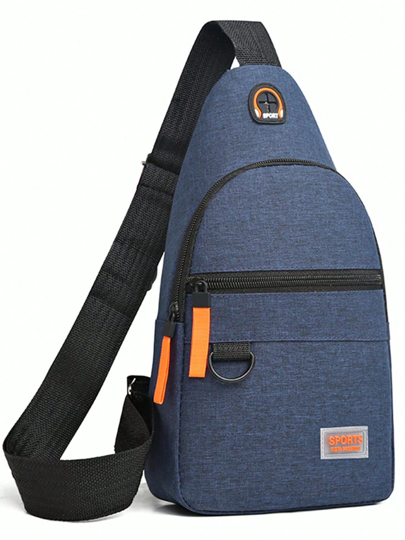 Korean Style Chest Bag Men's Fashion Shoulder Bag Crossbody Bag Oxford