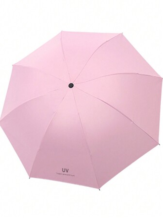 Rosa UV-Skydd paraplyer