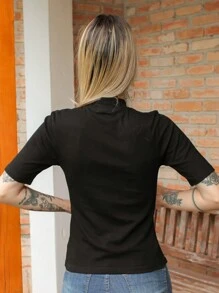 Women T-Shirts - màu đen - Xem 7
