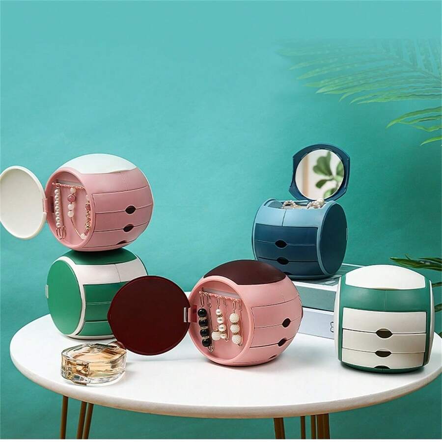 粉色珠寶收納盒