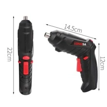 Electric Screwdriver Cordless Drill 3.6v, 47pcs - Rechargeable - View 8