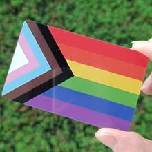 1 张 LGBT 身份证终身会员卡，完美的彩虹社区礼物 - 紅色 - 查看 4
