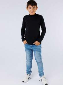 Young Boys Shirts - Black - View 4