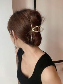 1pc Hair Claw Clip For Elegant And Sophisticated Updo Style, Women's Accessory