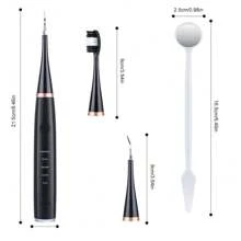 Hailicare 6-In-1 Electric Toothbrush, 5 Intensity Levels, Powerful Battery Life, Strong Cleaning Ability To Protect Oral Health, Essential For Home Use - Green - View 3