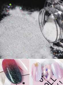 Polvo efecto Azucar para el arte de las uñas 12 pzs tonos claros, Efecto azucar para el arte de las uñas con 12 piezas - Multicolor - Ver 2