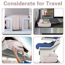 ZOMFELT Rolling Backpack For Women Men, Carry On Luggage Travel Backpack With Wheels, 17 Inch Laptop Backpack With Toiletry Bag, Wheeled Backpack For Travel Trip Business,Valentine's Day, Mother's Day, New Year's Gifts, Graduation Season Gifts, St. Patrick's Day - Mauve Purple - View 4