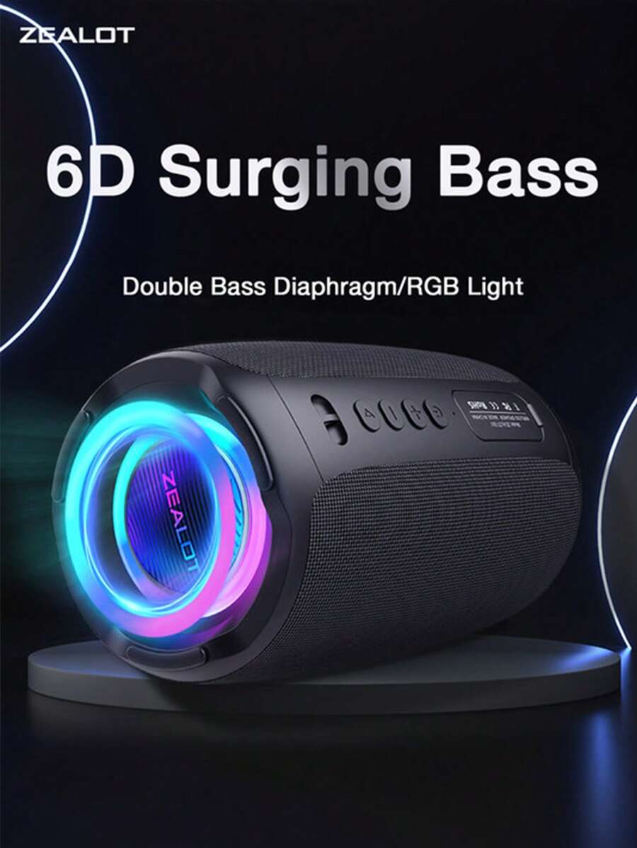 ZEALOT ZEALOT Wireless Speaker IPX7 Waterproof Wireless Speaker With