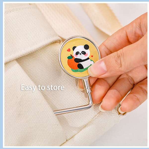 Gravity Balance Hook, No Need To Install Portable Bag Hanger For Student Backpack, Removable