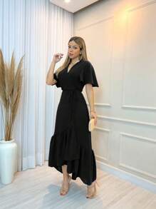 Women Dresses - Black - View 1