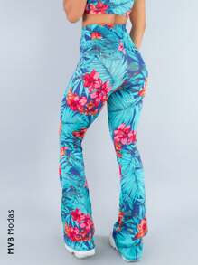 MVB Modas Women Pants - Mint Blue - View 2