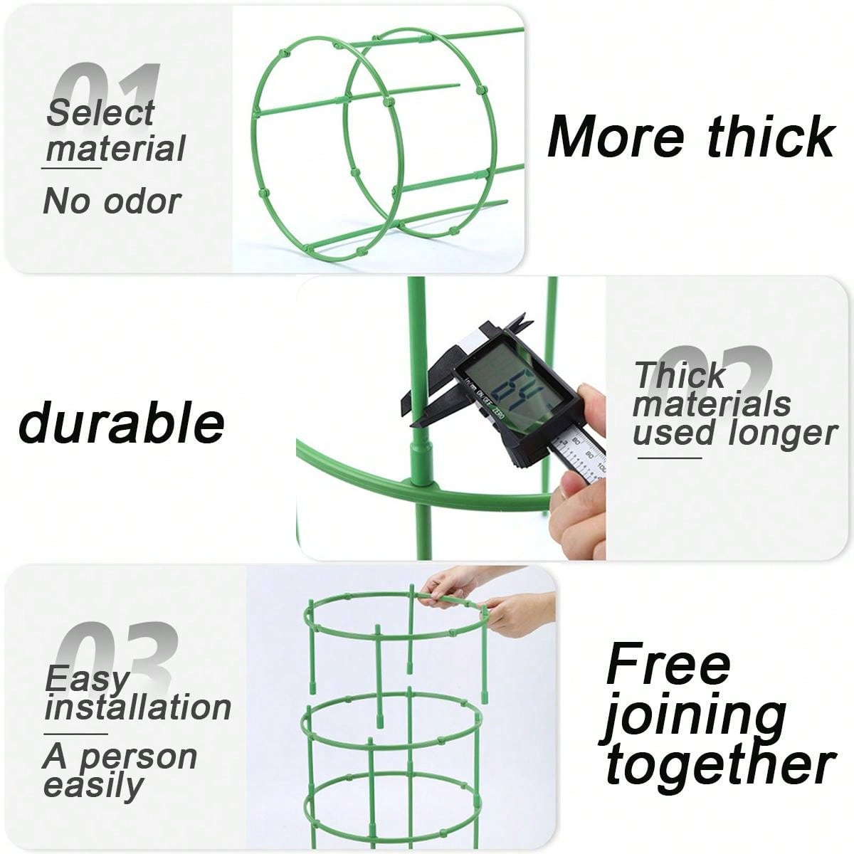 5tier Freely Combinable Plant Stand, Gardening Diy Fixing Tool, Vine