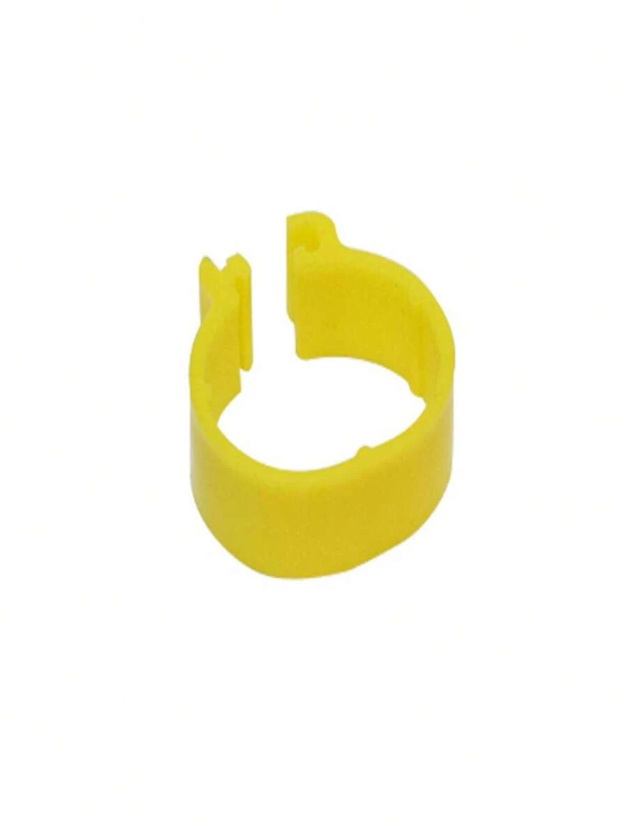 70pcs Yellow Poultry Leg Bands Without Words For Pigeon, Bird And Chicken Identification - Yellow - View 1