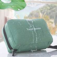 1入組男士化妝包,便攜式旅行整理袋,防水收納袋,適用於盥洗用品、護膚品和化妝工具,在商務旅行和旅館使用 - 粉色 - 查看 7