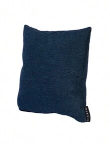 Rivo Alfa Small Square Decorative Cushion Set Of 2 Rivoli Navy Blue 35 X 35 Cm - Blue - View 3