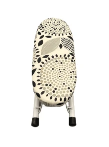 1set Mini Ironing Board For Sleeves, Small Size Iron Board, Pp Plastic + Iron + Printed Fabric Cover, Home Use - Multicolor - View 5