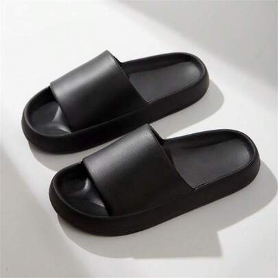 Thick Sole Slide Sandals For Women/men, Home Bathroom Anti-slip Indoor Slippers, Outdoor Slippers For Students