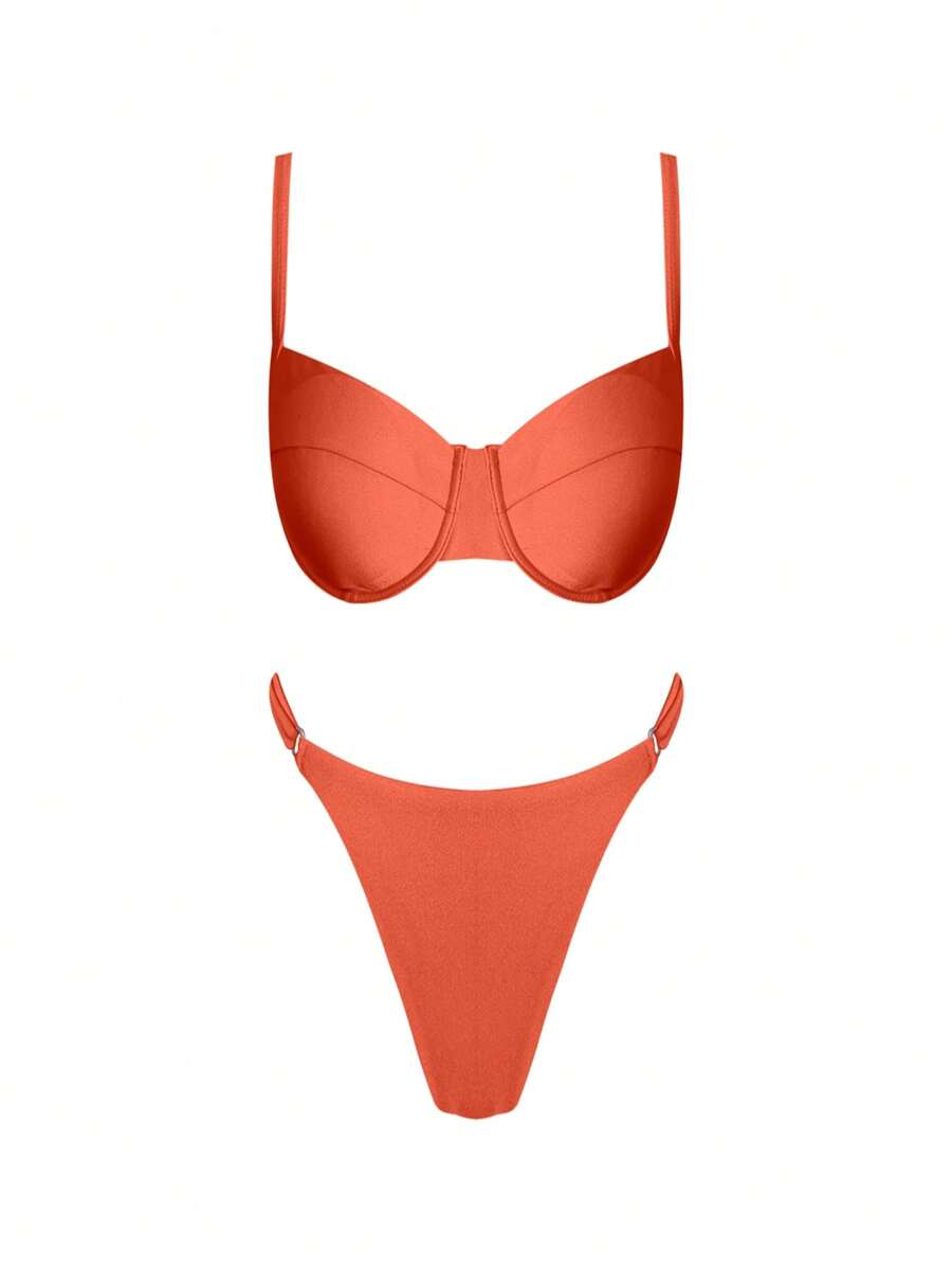 Women Bikini Sets - trái cam - Xem 1