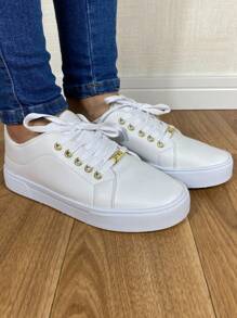 Women Casual Shoes - 白色 - 查看 6
