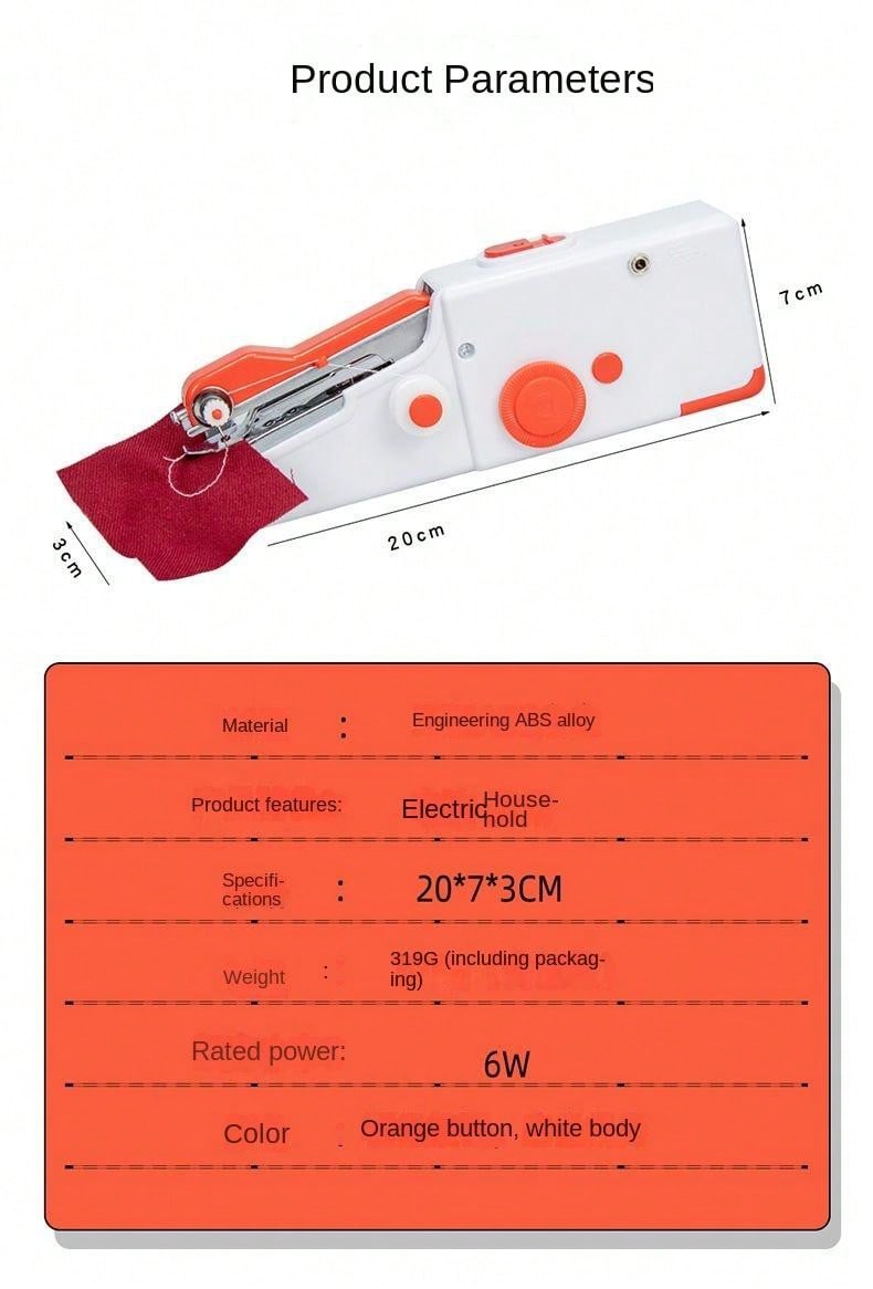 Lightweight and Easy Operated Cordless Handheld Sewing Machines for