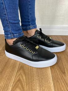 Women Casual Shoes - 黑色 - 查看 6