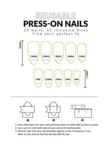 Agregue un toque de romance. Set de 24 uñas postizas blancas de tamaño mediano con forma de gota de agua, a la moda de estilo francés, con pegamento de gelatina y lima de uñas. Apto para uso diario y como accesorio de moda para uñas. Suministros de uñas enchufables. uñas falsas uña falsa uña acrílica