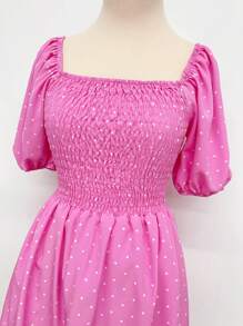 Women Dresses - Pink - View 3