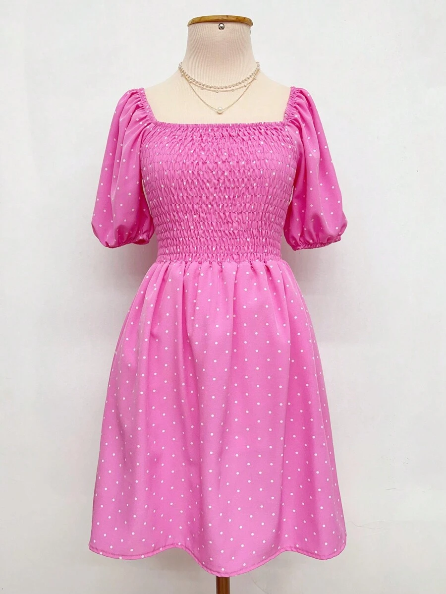 Women Dresses - Pink - View 1