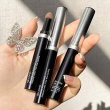 GECOME 1 pieza línea de pelo Polvo Palo para frontal línea de pelo modificación , pelo reparar sombra , natural llenar , con color reparar - marrón natural - Ver 3