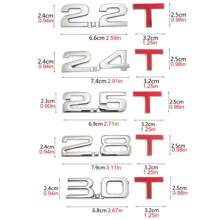 1入金屬1.3t-3.0t汽車貼紙貼花頭部車側翼子板後行李箱徽章貼紙貼紙,適用於任何車輛、卡車、汽車、摩托車、房車、滑板車或suv
