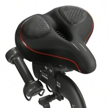 Oversized Bike Seat for Peloton Bike & Bike+, Comfort Seat Cushion Compatible with Peloton, Spin Bike, Road or Exercise Bikes, Bicycle Wide Saddle Replacement for Men & Women, Accessories for Peloton