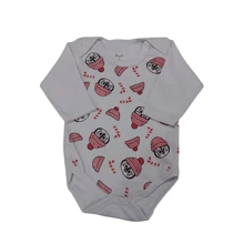 Baby Boys Bodysuits - 紅白色 - 查看 3