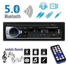 Auto Estereo Mp3 Reproductor 1 Din Con Bluetooth Y Auxiliar Para Auto JSD-520 Lite - 1 Din - Ver 1