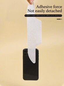 10pcs/pack Collar Stays To Prevent Collars & Hat Brims From Getting Dirty - White - View 10