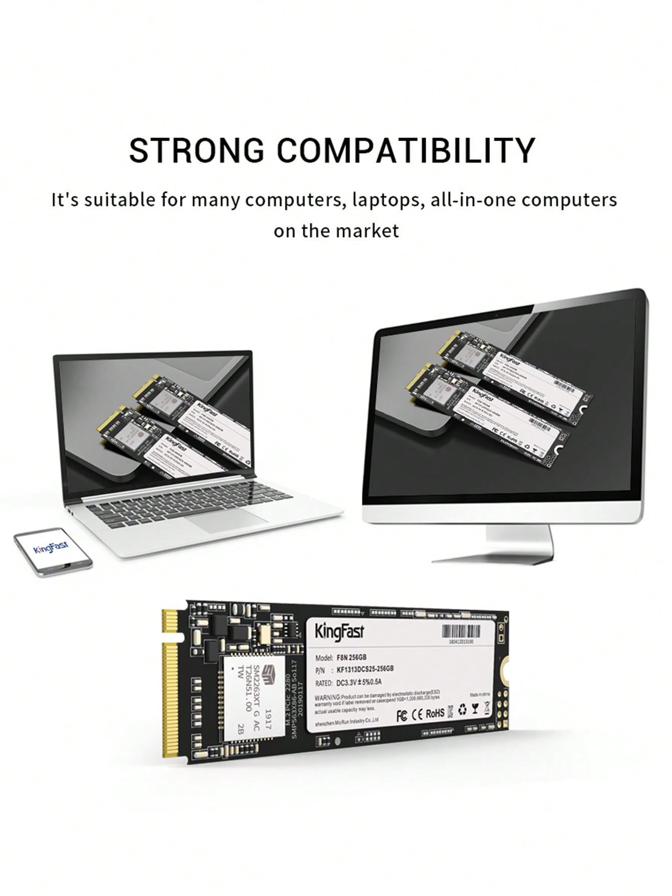 KingFast SSD Solid State Drive 256GB/512GB/1TB NVMe M.2 SSD | SHEIN USA