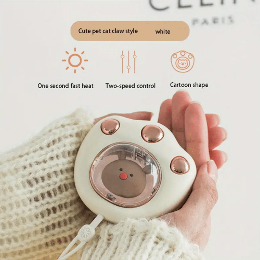 Cute White Hand Warmer SHEIN USA