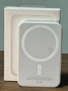 Battery Pack Magsafe Bateria Portátil Powerbank Para iPhone 12  / 13  / 14 Pro Max Mini - Damasco - Visão 3