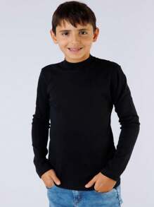 Young Boys Shirts - Black - View 3