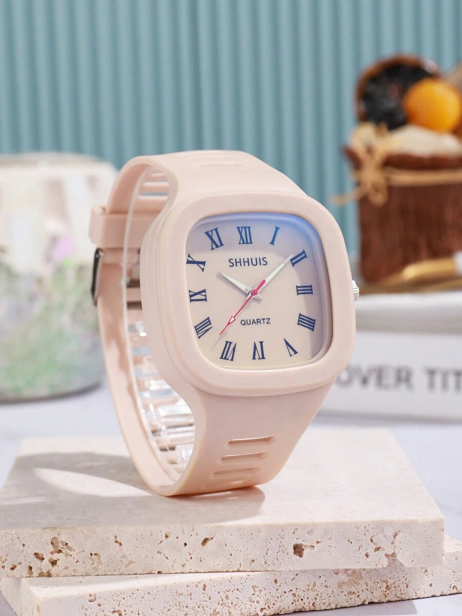 Đồng Hồ Quartz Nữ Giải trí - Màu be - Xem 1