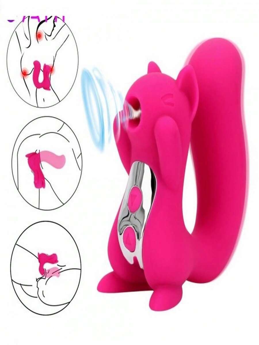 Vibrador de succión de clítoris de ardilla grande para mujer, consolador estimulador de vacío, Juguetes sexuales, productos para adultos, 15 modos