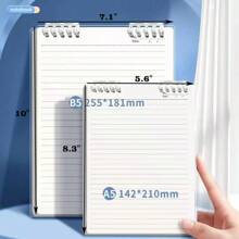 Máy tính xách tay hình xoắn ốc lật hàng đầu Máy tính xách tay trang có thể nạp lại và có thể tháo rời - Hồng - Xem 4