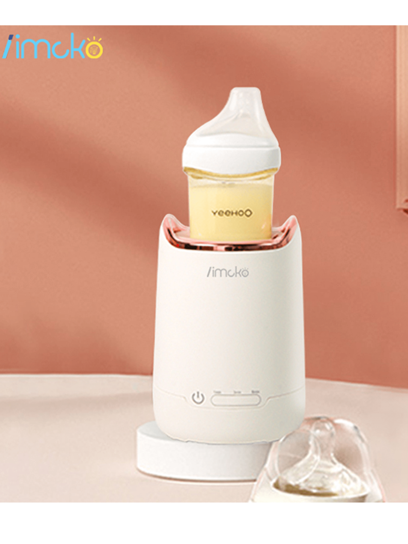 Baby Formula Milk Powder Dispenser And Mixer, 360 Degrees Dual