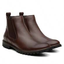 Men Boots - 咖啡棕 - 查看 1