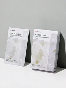 大自然銀耳菇面膜10片,抗痘美白面膜 - 21 毫升/0.71 液體盎司盎司. - 查看 5