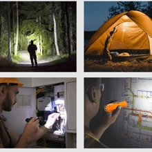 1pc Outdoor Waterproof Windproof Compass With Lighting Function And Usb Dual Arc Multi-Purpose Electric Lighter - Army Green - View 3