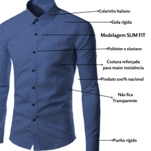 Men Shirts - Azul - Ver 2